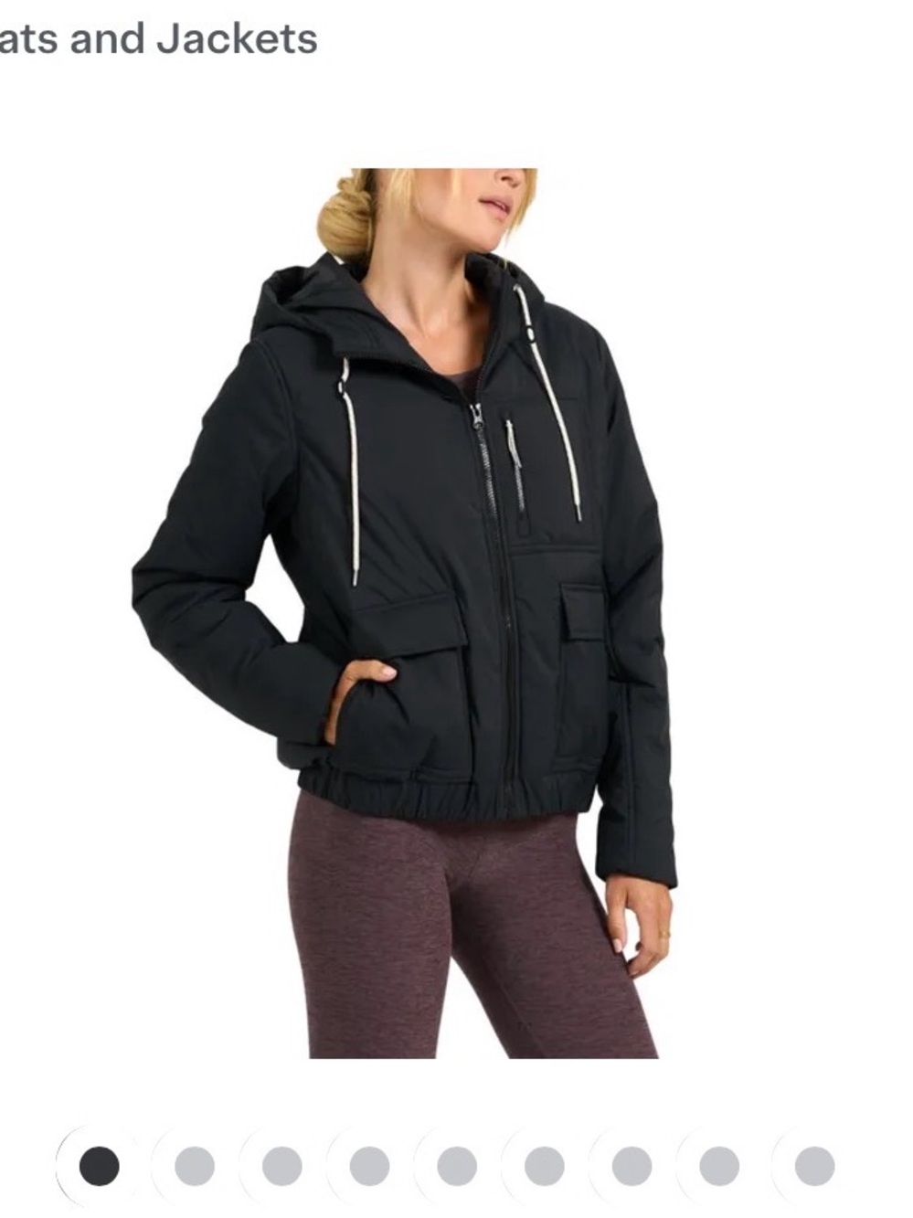 EUC Vuori Tahoe Jacket - Black